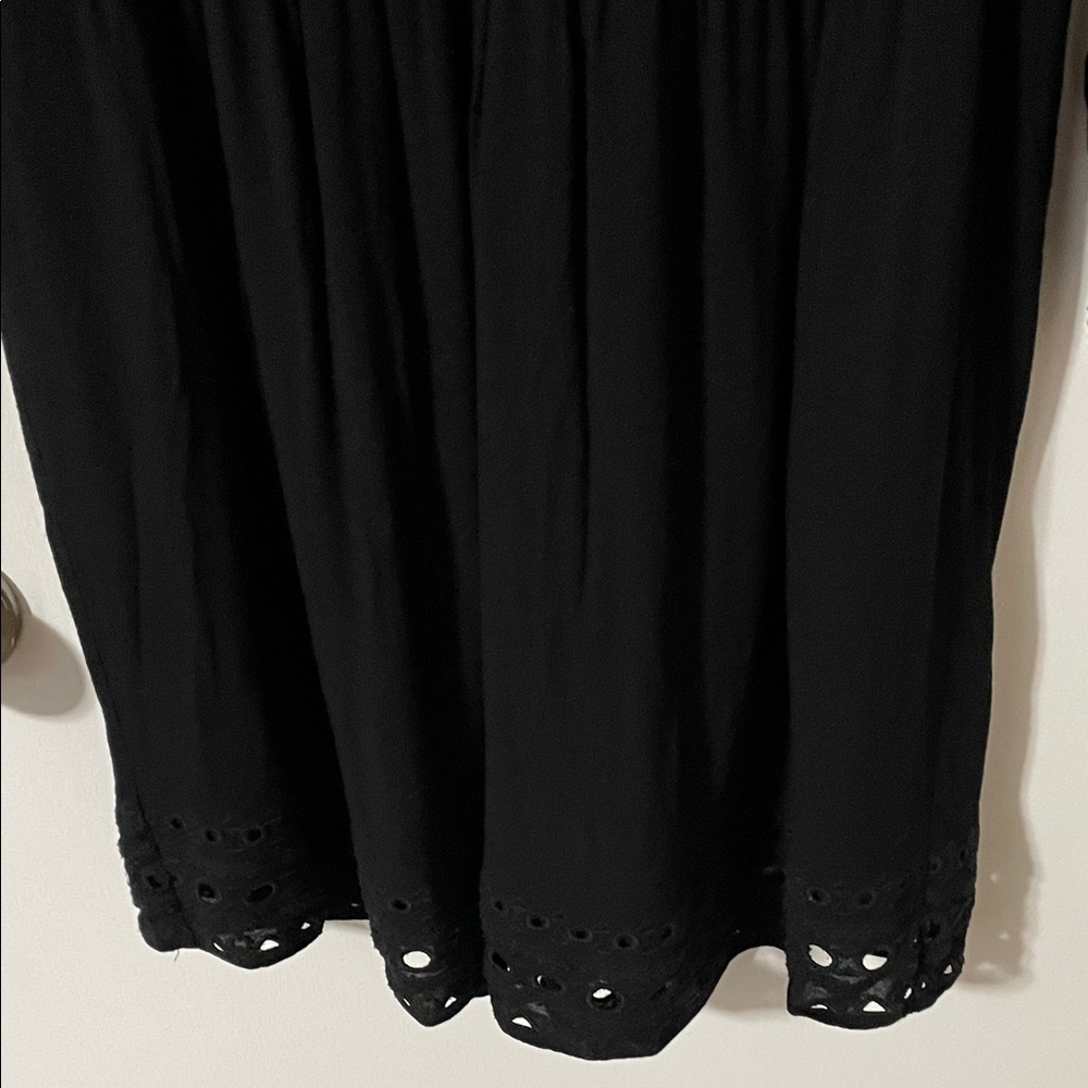 Wilfred Black 3/4 Length Sleeve Eyelet Dress Size XXS - Picture 4 of 12